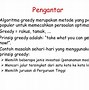 Prinsip Dari Algoritma Greedy Adalah